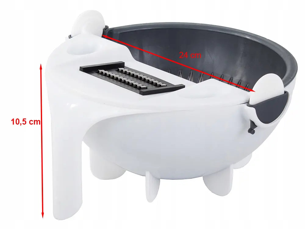 Ручной овощерезка с насадками и сеткой, шлифовальный станок для овощей 9 в 1 (359D)