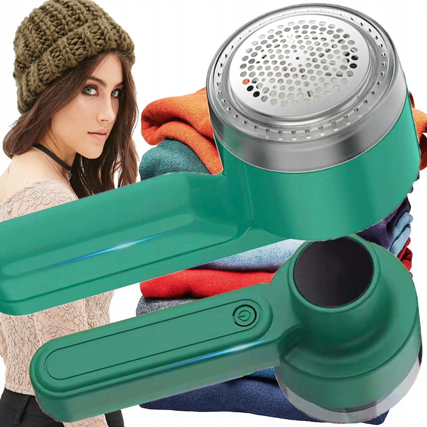 Триммер для раскроя одежды, свитеров и тканей с большим USB (423D)