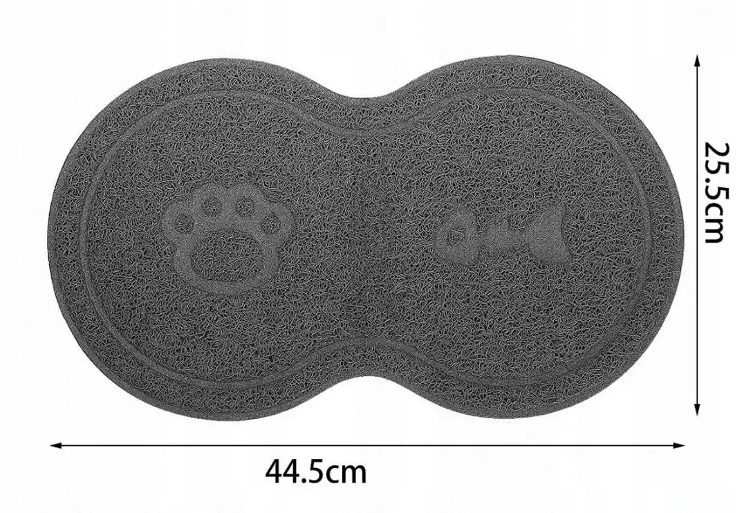 Водонепроницаемый коврик для мисок собак и кошек (973D)