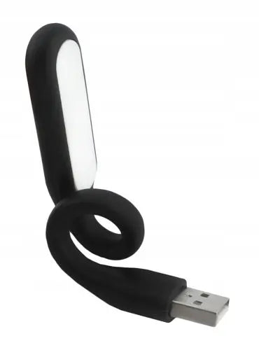 Силиконовая USB-лампа для ноутбука с ярким светом разных цветов (741D)