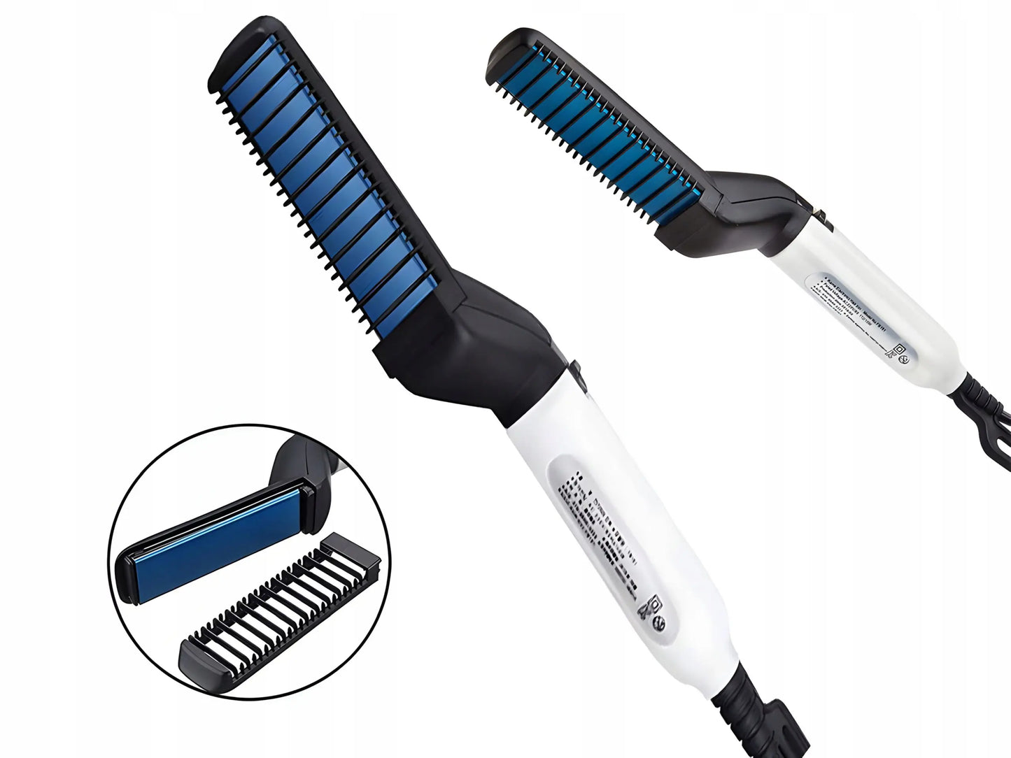 Bārdas un matu taisnotājs, vīriešu elektriskā matu ķemme (127D)