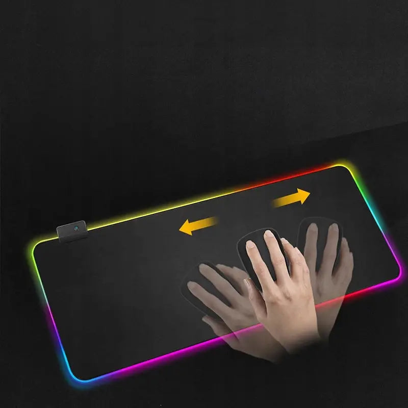 Коврик для игровой мыши с RGB-подсветкой, 80*30 см (360D)