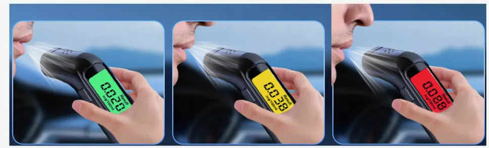 Profesionāls USB bezkontakta alkometrs, precīzs un kabatas izmēra (1057D)