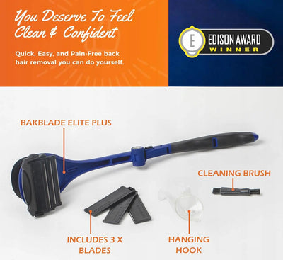 Бритва для удаления волос на спине (716D)