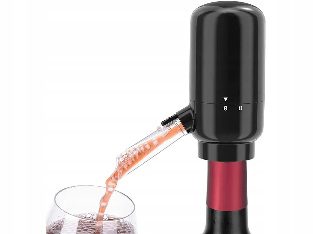 Elektroniskais vīna, alkohola, viskija un degvīna dozators ar LED apgaismojumu un sūkni (569D)