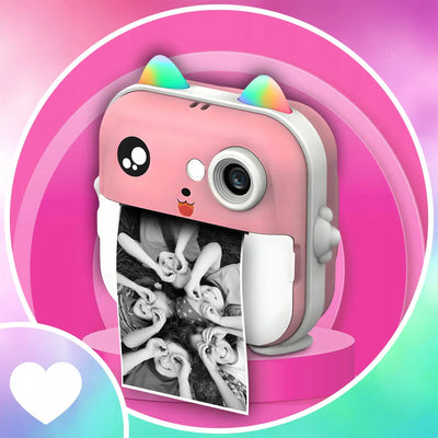 Термопринтер для мгновенной печати фотографий + 3 рулона (895D)