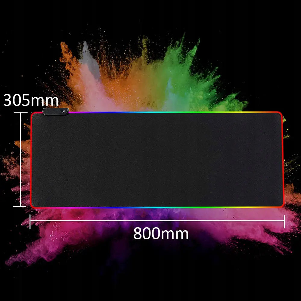 Коврик для игровой мыши с RGB-подсветкой, 80*30 см (360D)