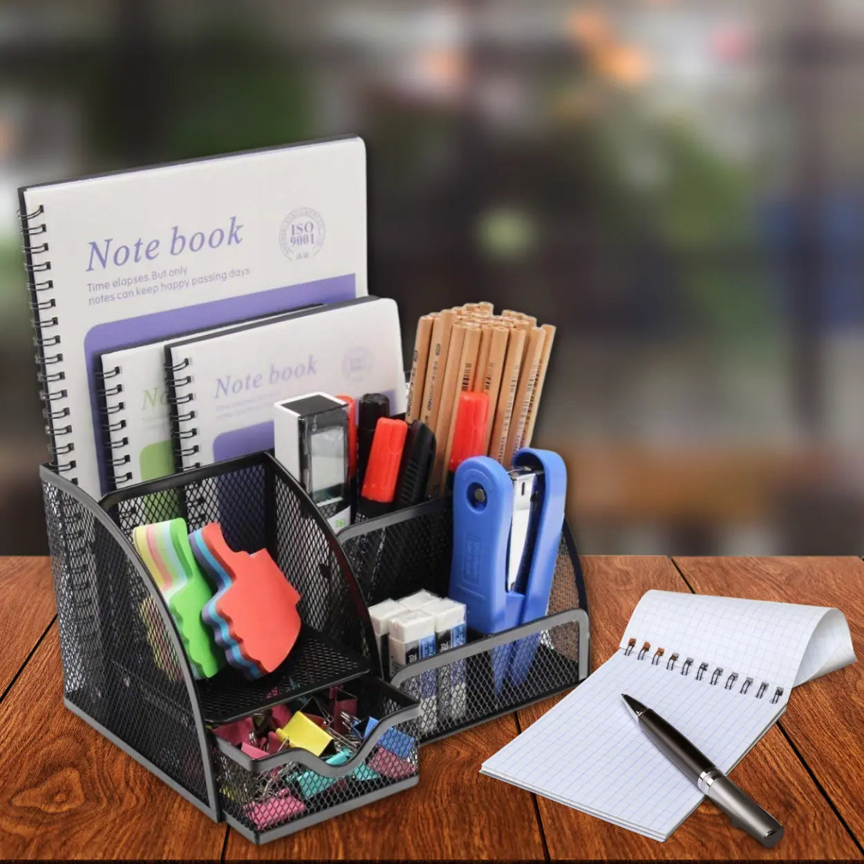 Kancelejas organizators, grāmatu un mācību grāmatu turētājs (375D)