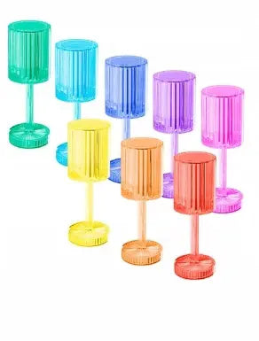Kristāla RGB projektorlampa ar skārienjutīgu vadību un tālvadības pulti (512D)