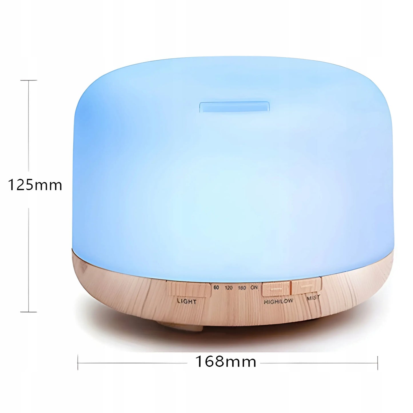 Gaisa mitrinātājs ar aromterapiju un aromātu difuzoru (629D)