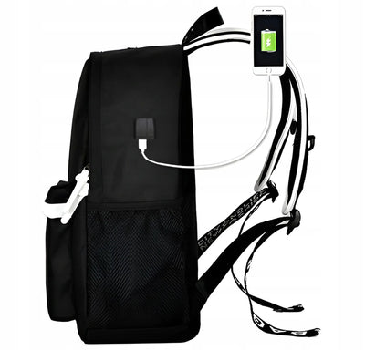 Рюкзак со светящимся принтом, объем 20л (364D)