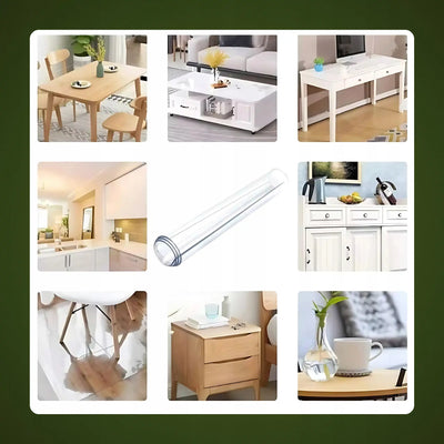 Защитный чехол для стола 120х60 см из закаленного стекла (875D)