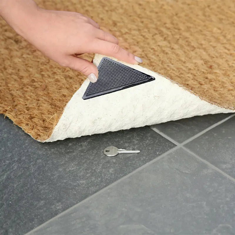 Antislip paklāju un paklāju pamatnes, 8 gabali (561D)