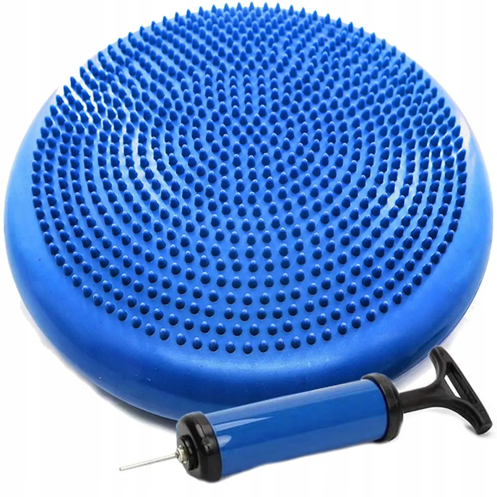 Rehabilitācijas sensomotoriskā spilvena disks "Ezītis" ar diametru 34 cm (625D)