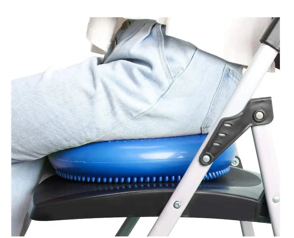 Rehabilitācijas sensomotoriskā spilvena disks "Ezītis" ar diametru 34 cm (625D)