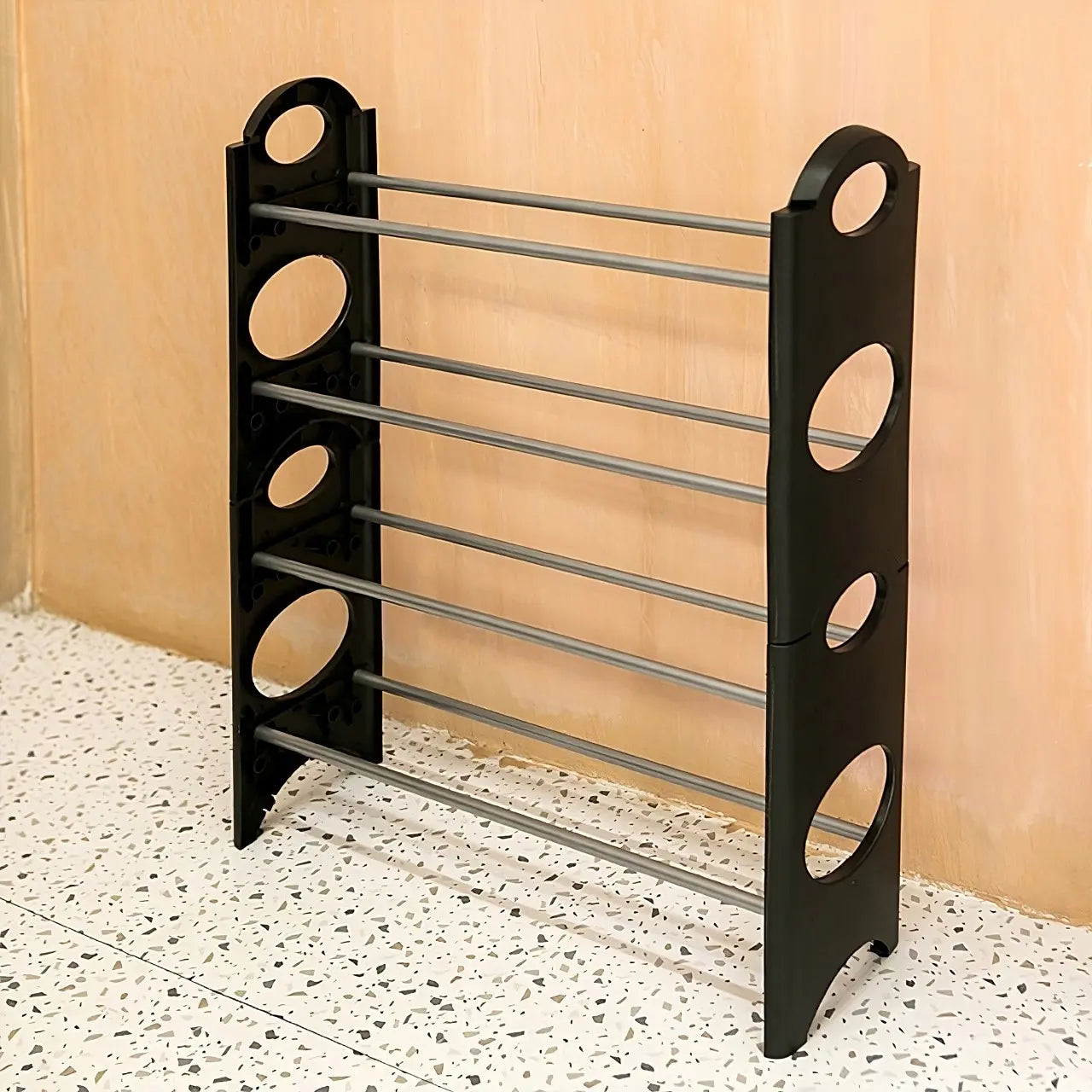 Apavu plaukts, plauktu sistēma, skapis un organizators 4 līmeņiem, augstums 63 cm. (559D)