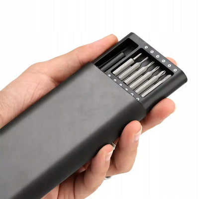 25 elementu skrūvgriežu un bitu komplekts (654D)