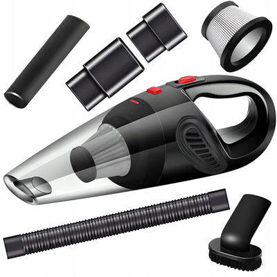 Portatīvais rokas bezvadu automobiļu putekļsūcējs 120W, jaudīgs un mūsdienīgs (823D)