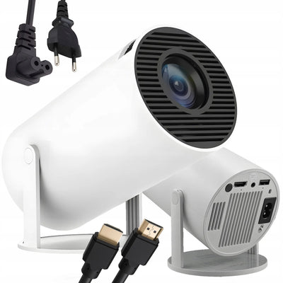 Портативный Wi-Fi Android-проектор с поворотным механизмом и звуком 4K Bluetooth (1034D)