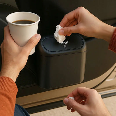 Мини-мусорный бак для автомобиля (1000D)