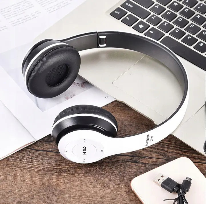 Беспроводные наушники P47 Bluetooth с микрофоном для игр и MP3 (567D)