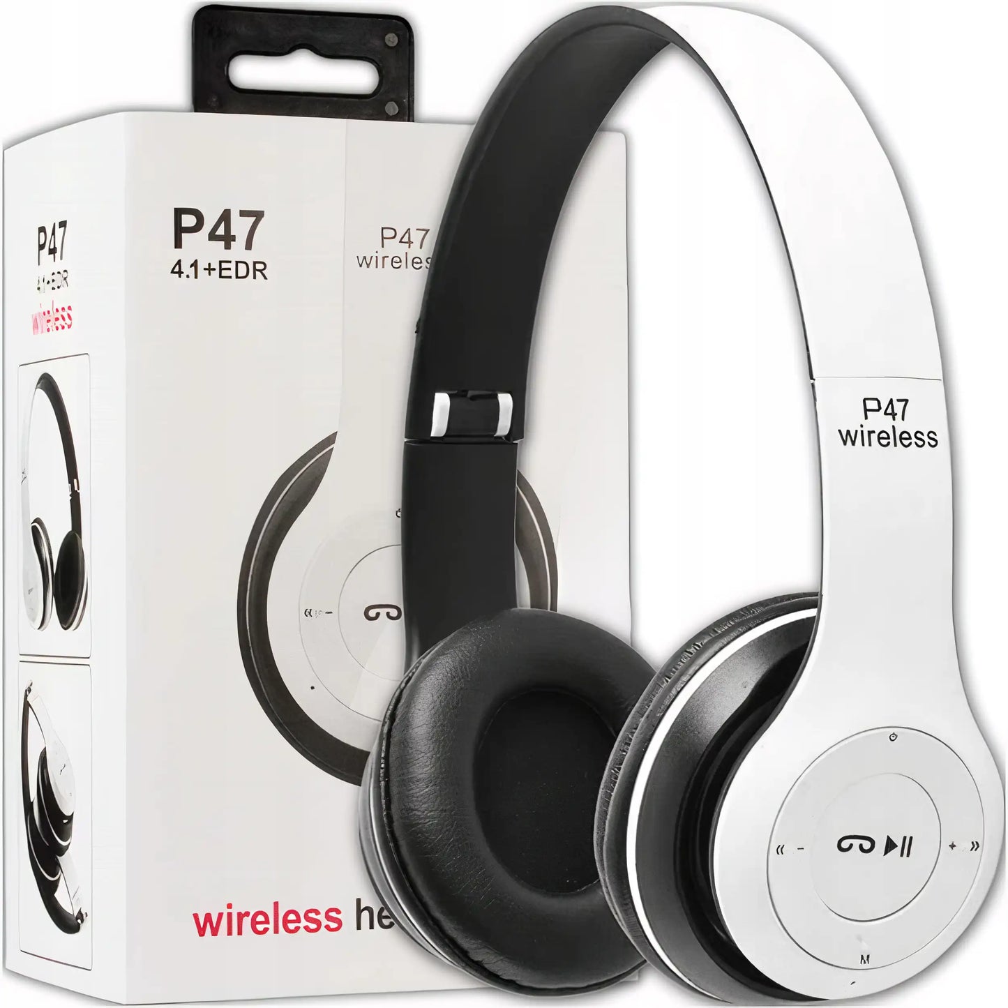 Беспроводные наушники P47 Bluetooth с микрофоном для игр и MP3 (567D)