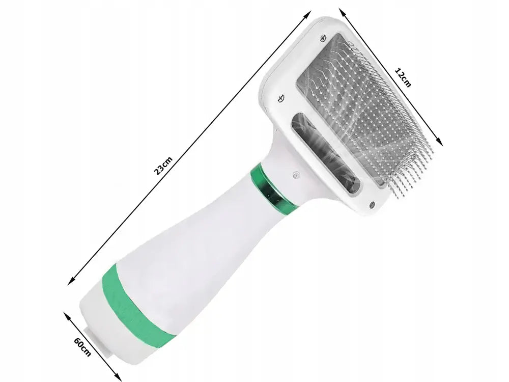 Žāvētājs-otere-ķemme 2in1 suņiem un kaķiem, kluss ķemme (565D)