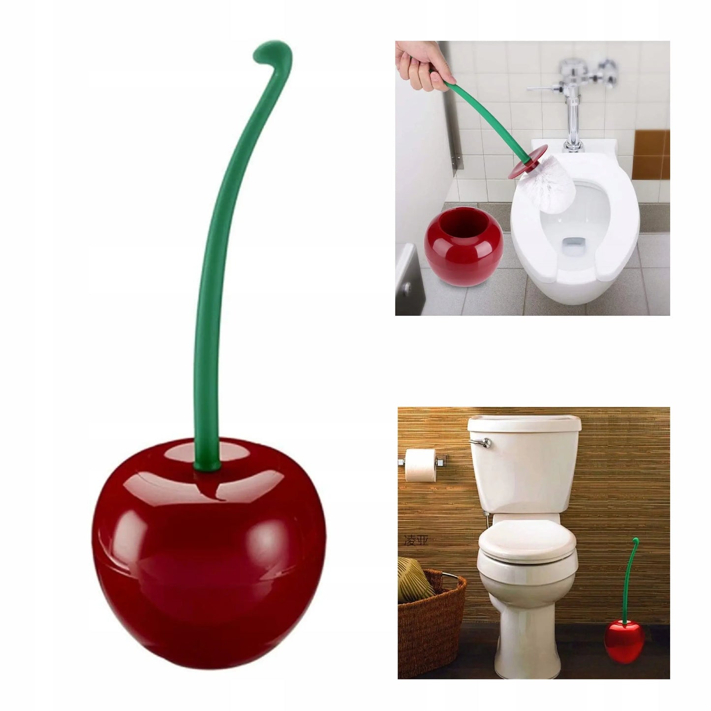 Ершик для унитаза CherryFresh с ручкой (664D)