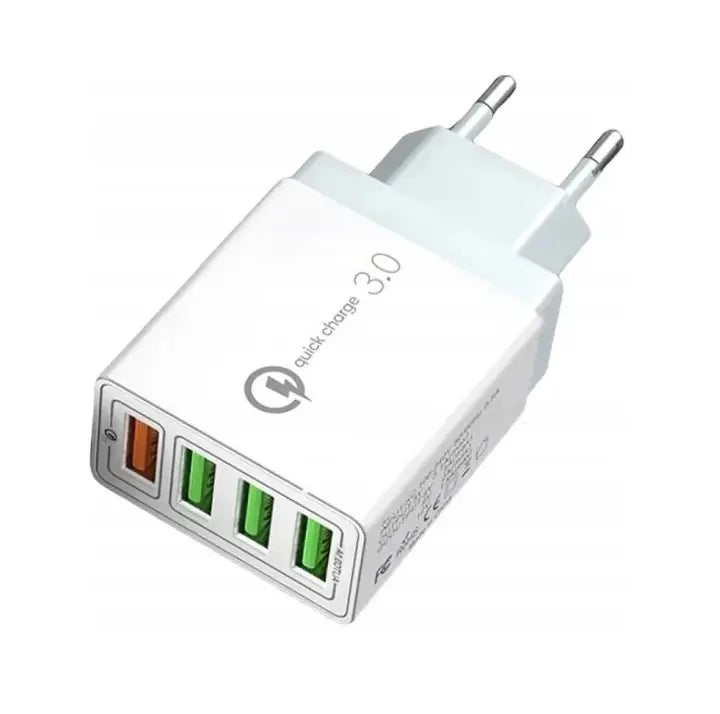 Ātra tīkla uzlāde 4x USB Quick Charge 3.0 (511D)