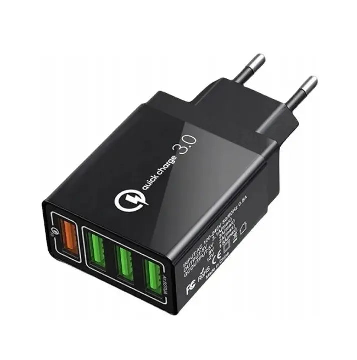Ātra tīkla uzlāde 4x USB Quick Charge 3.0 (511D)