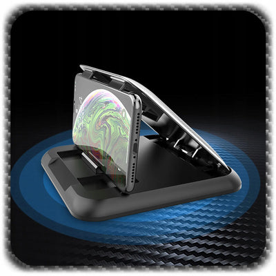 Telefona turētājs automašīnā uz paneļa, izturīgs (1012D)