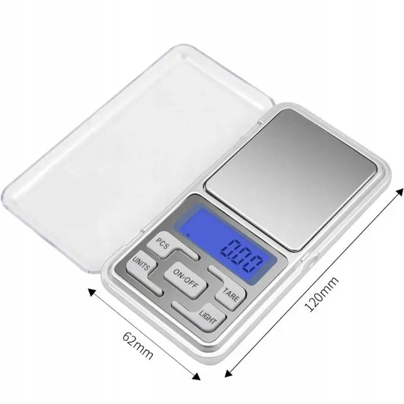 Mini elektroniskie juvelieru svari 0.1-500g, kabatas (336D)