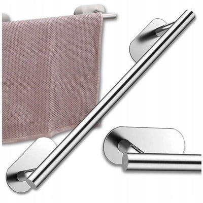 Полотенцедержатель, цвет серебристый, 40 см (879D)