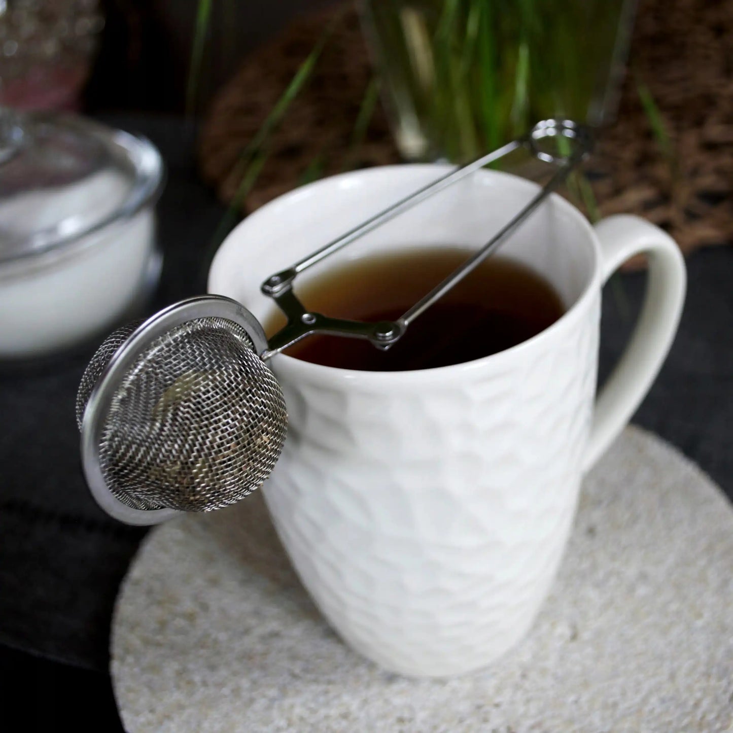 Tējas un zāļu infuzēšanas filtrs no nerūsējošā tērauda (586D)