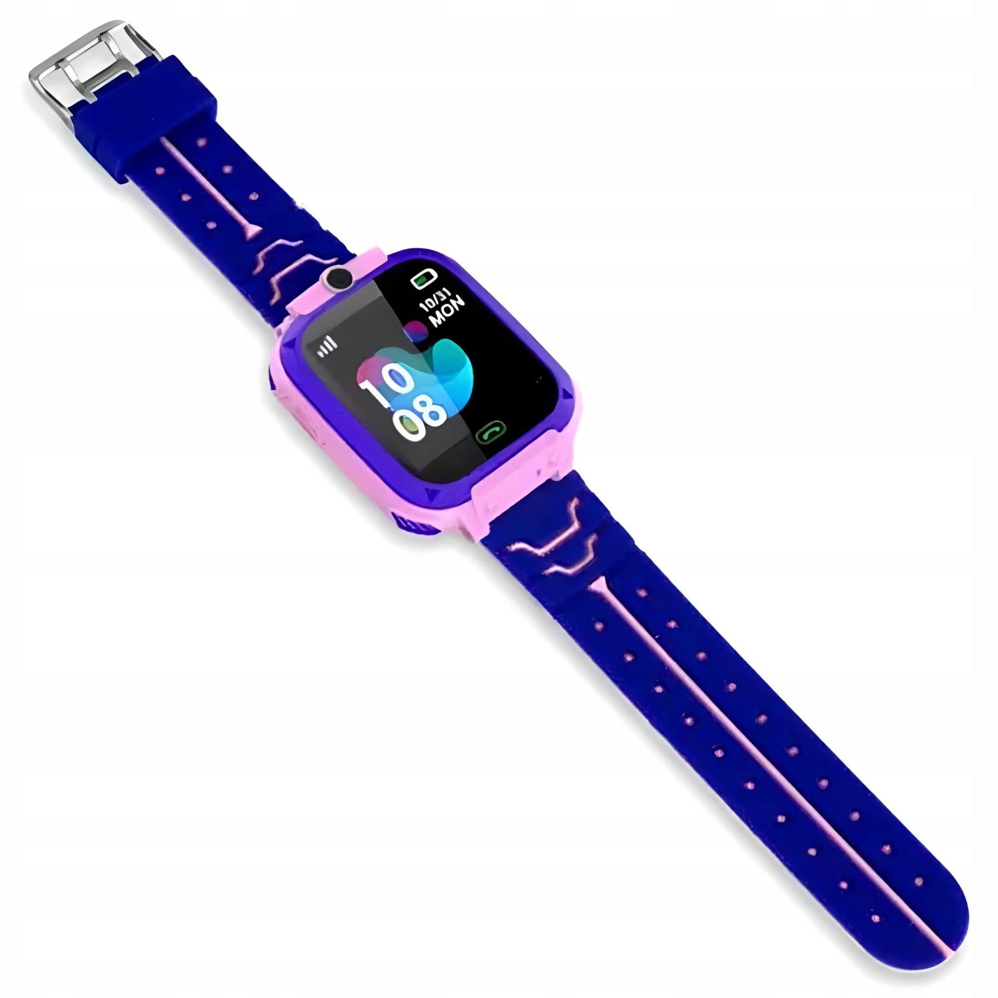 Viedpulksteņi bērniem ar GPS un SOS funkciju, rozā (857D)