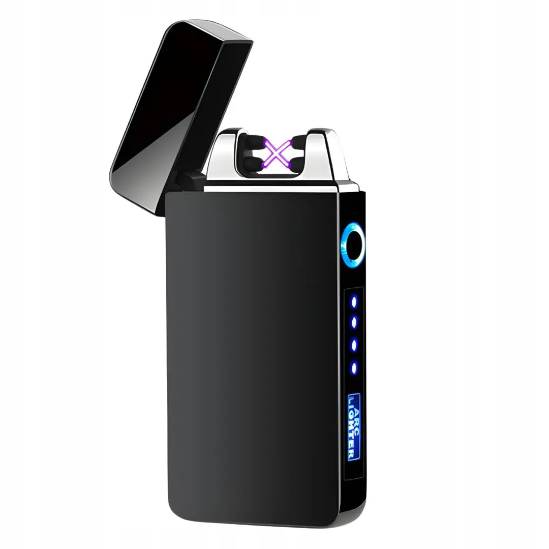 Электрическая плазменная зажигалка с USB зарядкой в металлическом корпусе (635D)