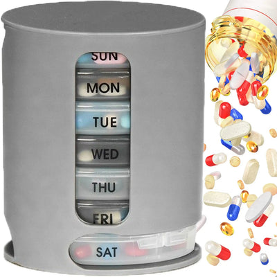 Недельный органайзер для таблеток и витаминов на 7 дней