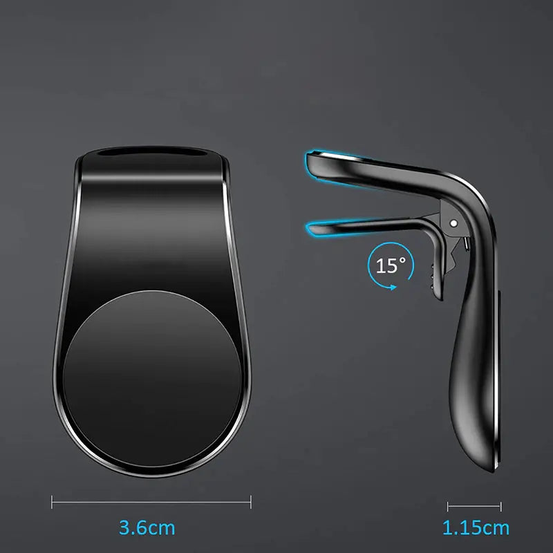 Магнитный держатель телефона для автомобильных решеток (400D)