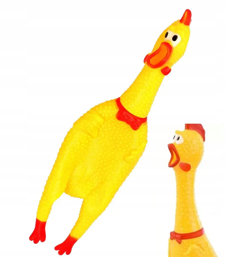 Rotaļlieta "pīkstoša vista" suņiem (161D)