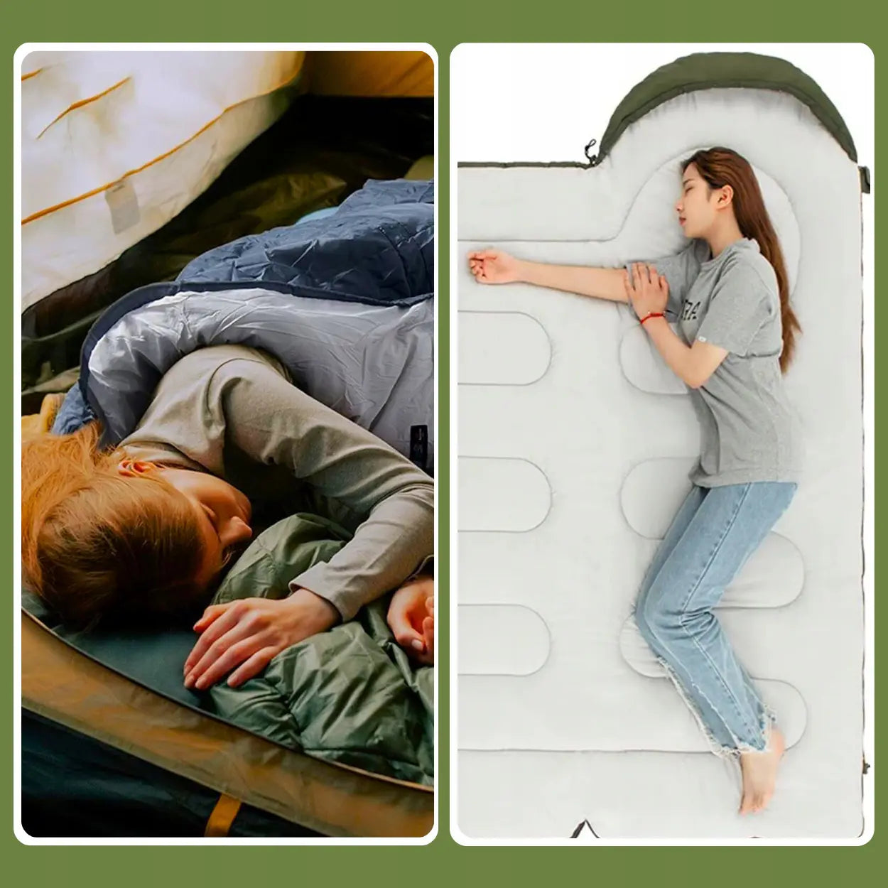 Спальный мешок туристический, утеплитель 2 слоя, 210*70 см