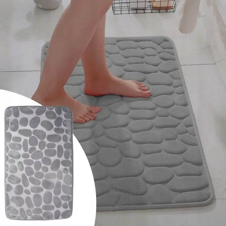 Vannas un tualetes paklājiņš, mikrošķiedras komplekts 3 gab. (253D)