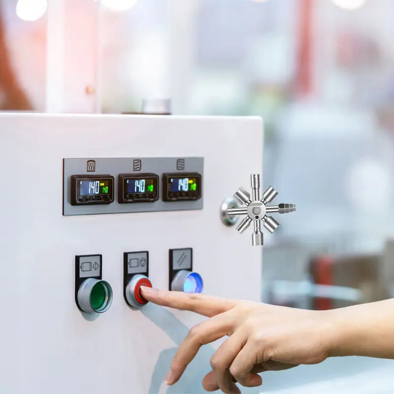 Ключ для шкафов универсальный 10 в 1