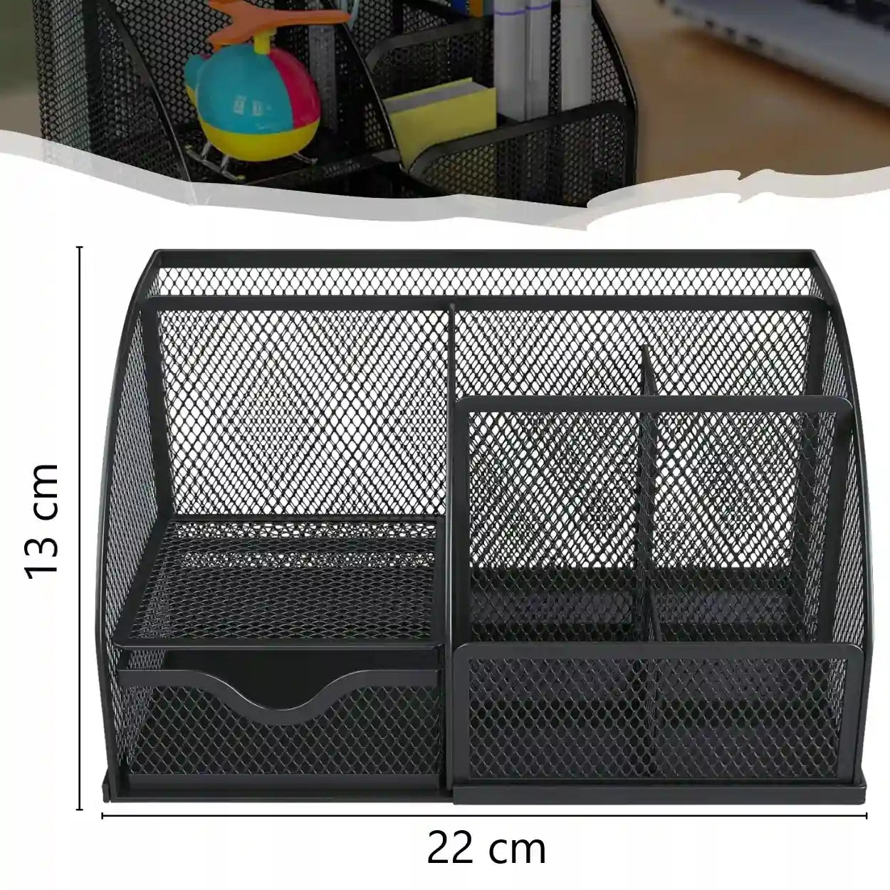 Kancelejas organizators, grāmatu un mācību grāmatu turētājs (375D)