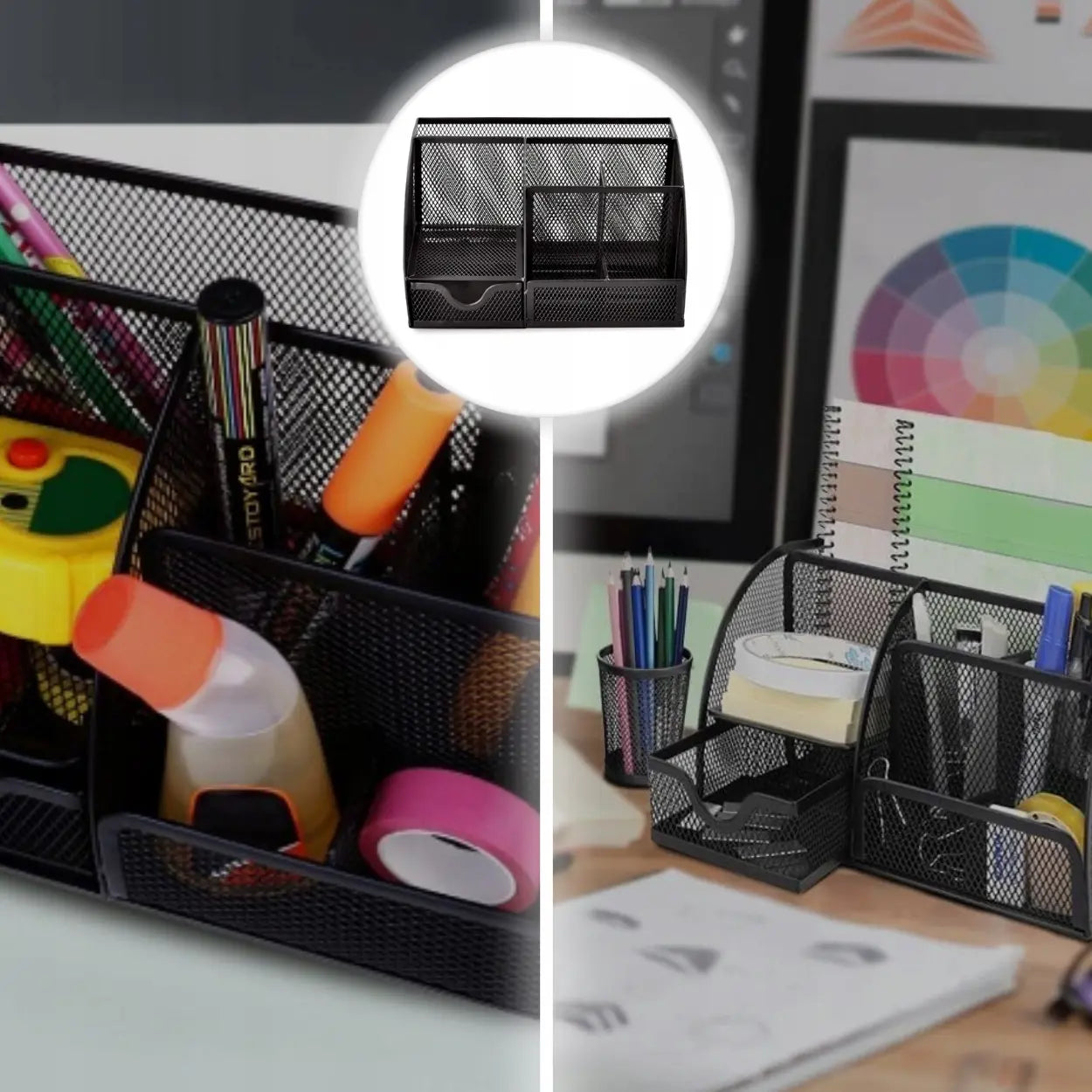 Kancelejas organizators, grāmatu un mācību grāmatu turētājs (375D)