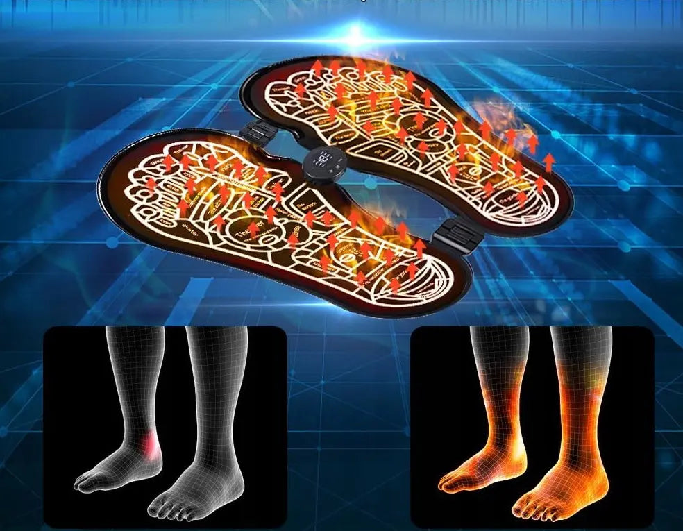 Masāžas mio stimulators paklājs kājām muskuļu un locītavu sāpēm (363D)