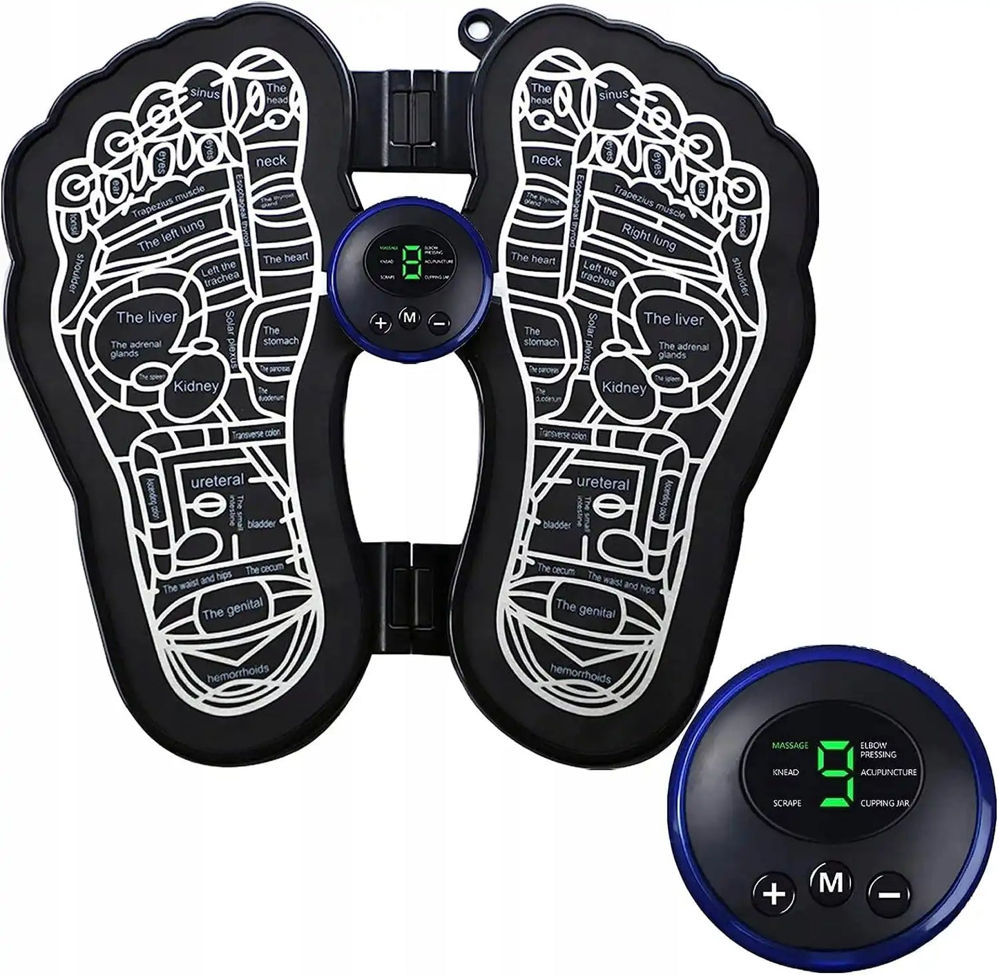 Masāžas mio stimulators paklājs kājām muskuļu un locītavu sāpēm (363D)