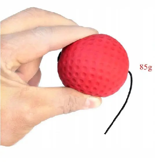 Тренировочный рефлекторный мяч для головы FIGHT REFLEX BALL 3x (450D)