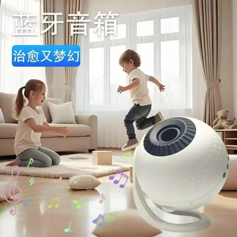 Планетарный проектор 360° – 4K звездная галактика с Bluetooth-динамиком (1055D)