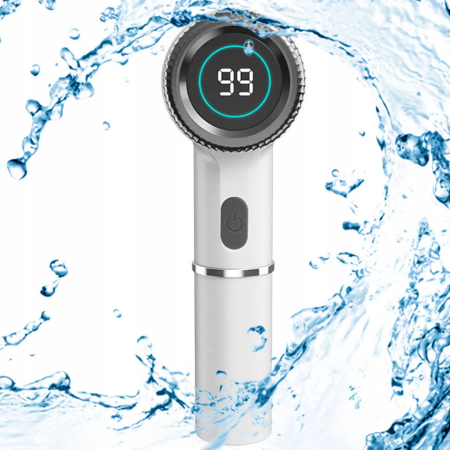 Электрическая вращающаяся щетка с ЖК-дисплеем для чистки и мытья посуды (1056D)