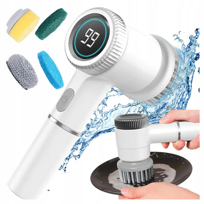 Elektriskā rotējošā birste ar LCD rokas tīrīšanai un mazgāšanai (1056D)